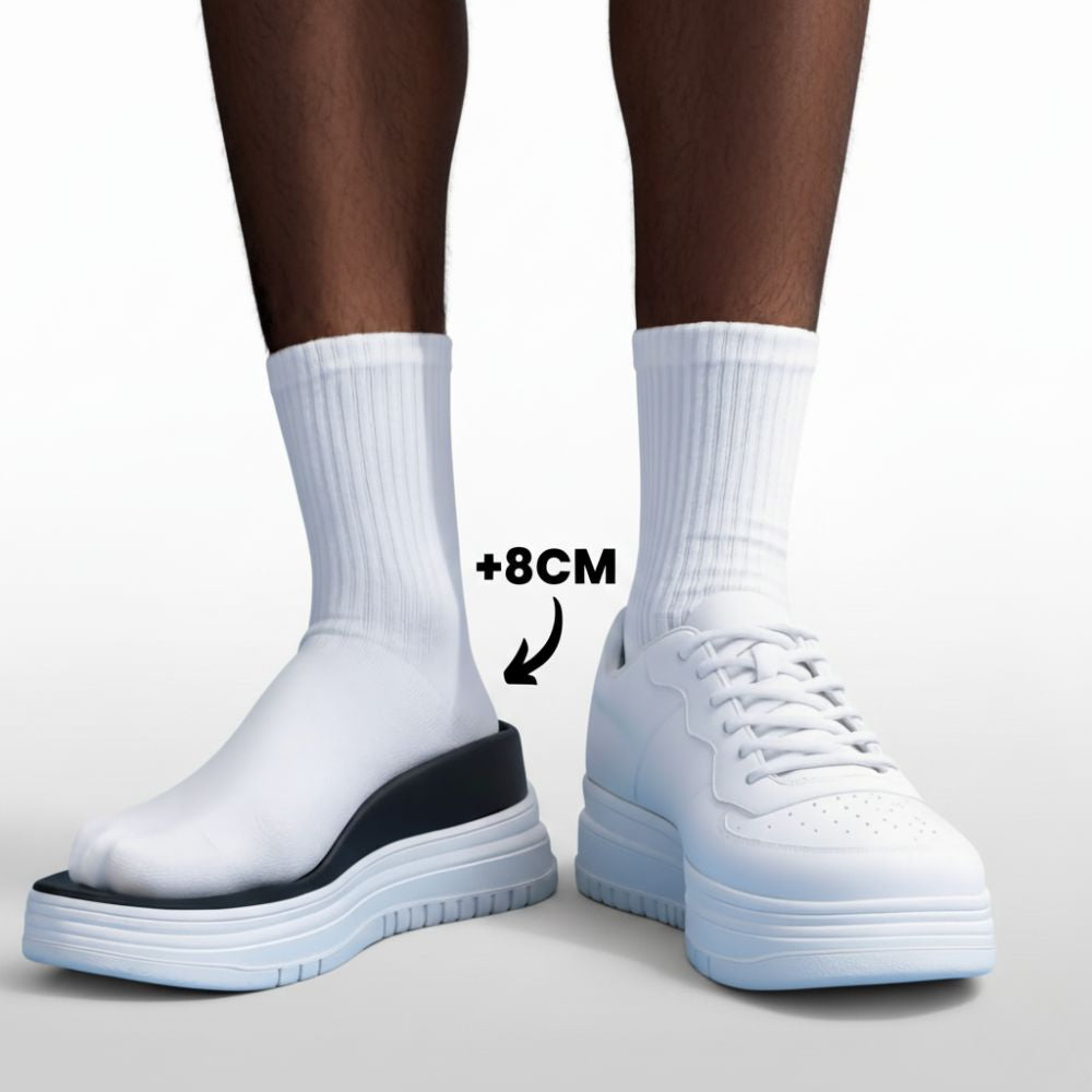Chaussures Homme Rehaussantes +8 cm – Baskets Élégantes et Confortables