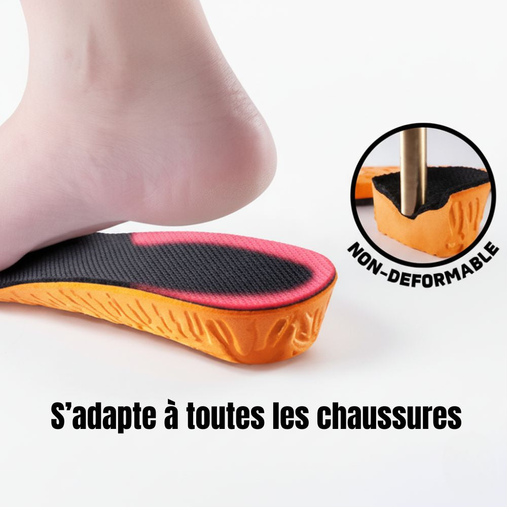 Semelles Réhaussantes & Grandissantes +1,5 cm