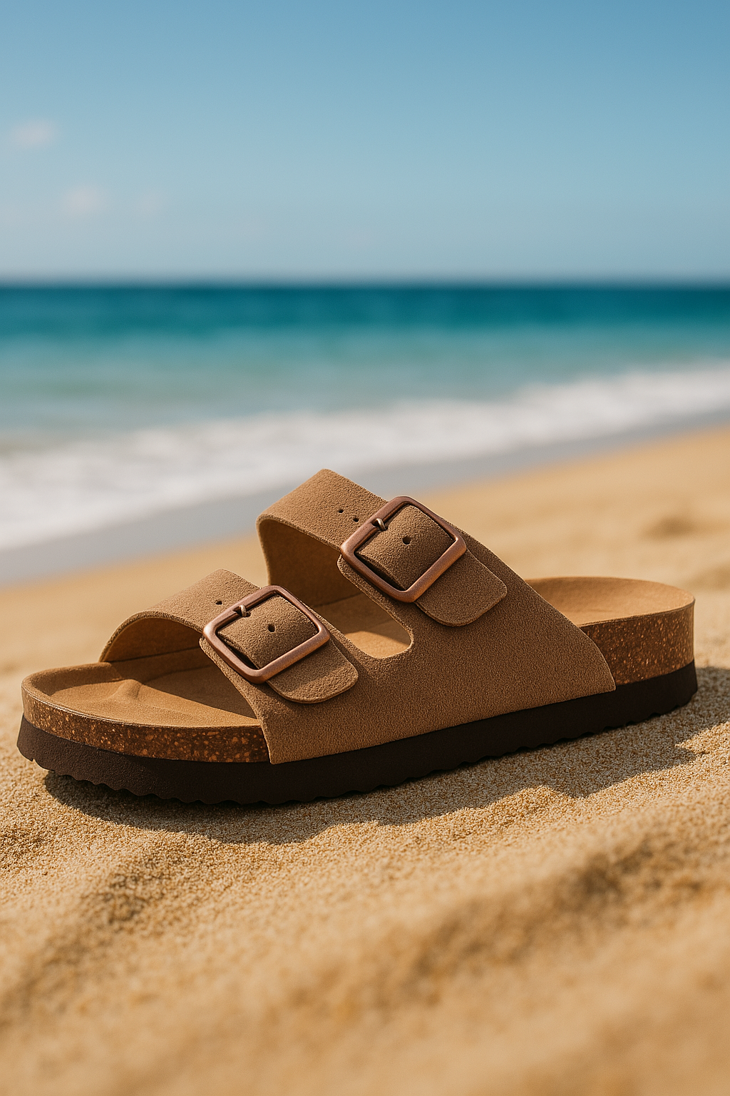 Sandale en daim Arizoni