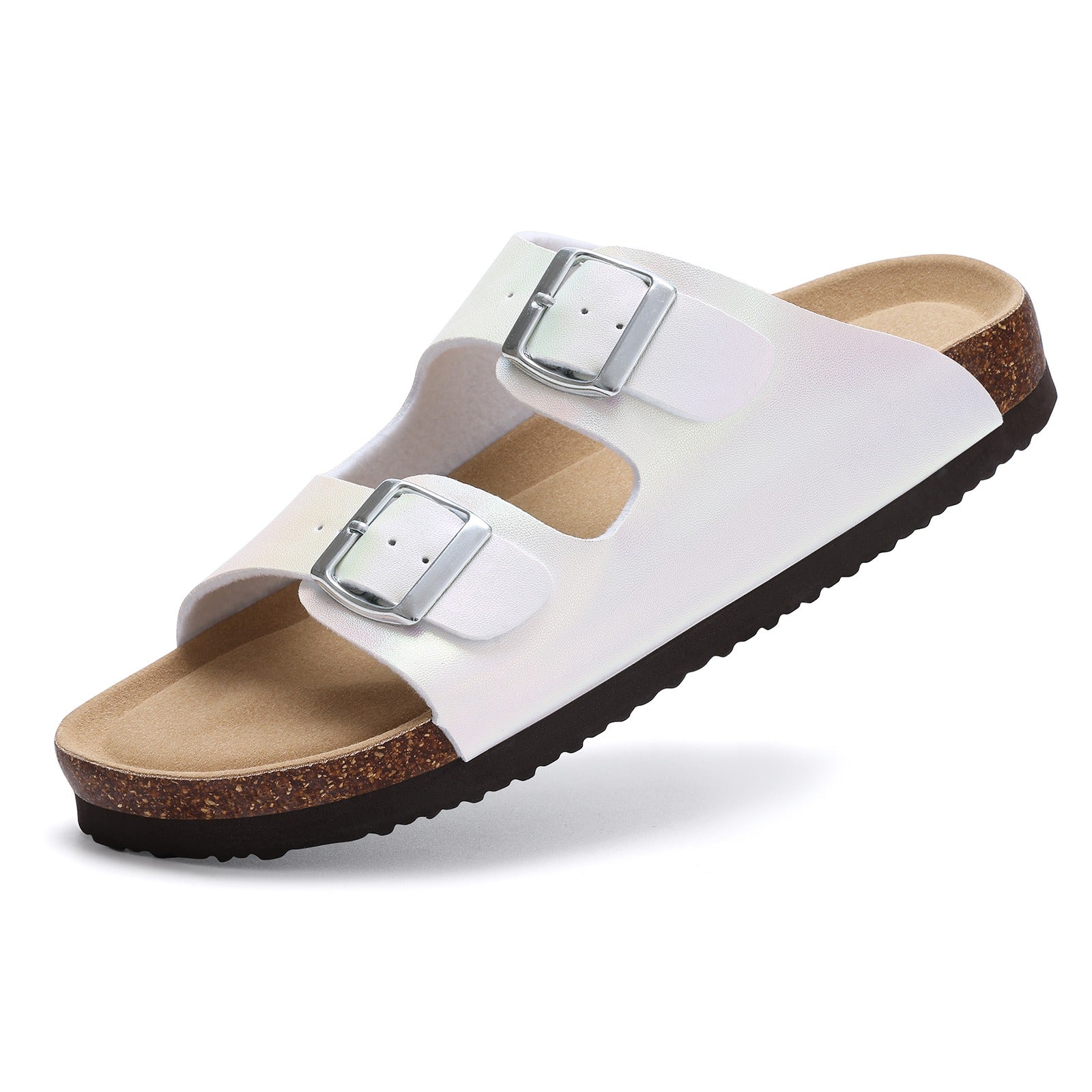 Sandales Confort Femme Double Boucle – Semelle Ergonomique