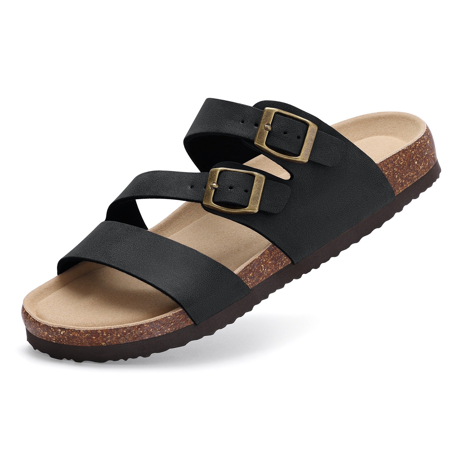 Sandales Confort Femme à Boucles Réglables – Semelle Ergonomique