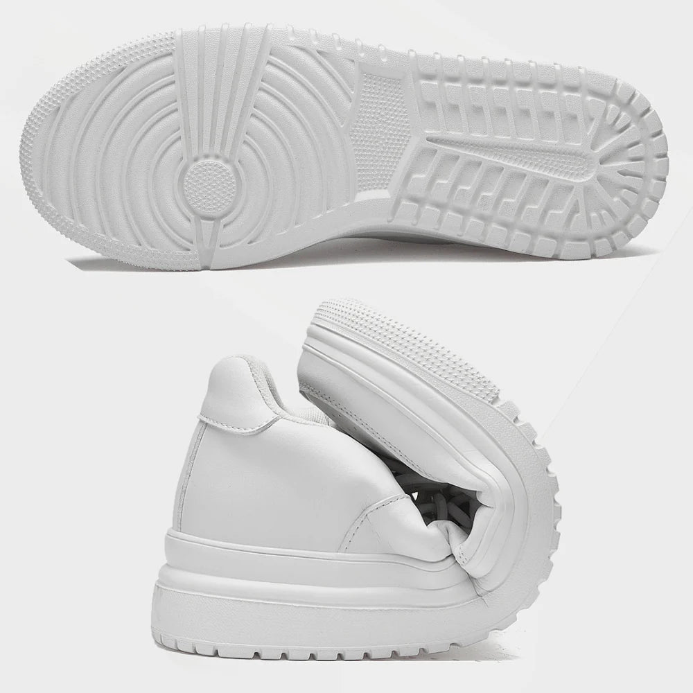 Chaussures Homme Rehaussantes +8 cm – Baskets Élégantes et Confortables