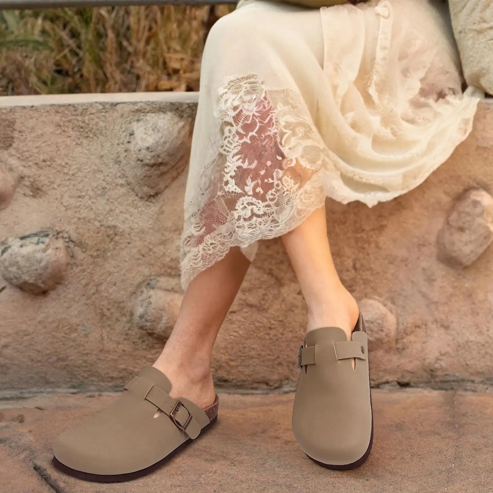 Sabot cuir Bellagio - LePetitSabotier