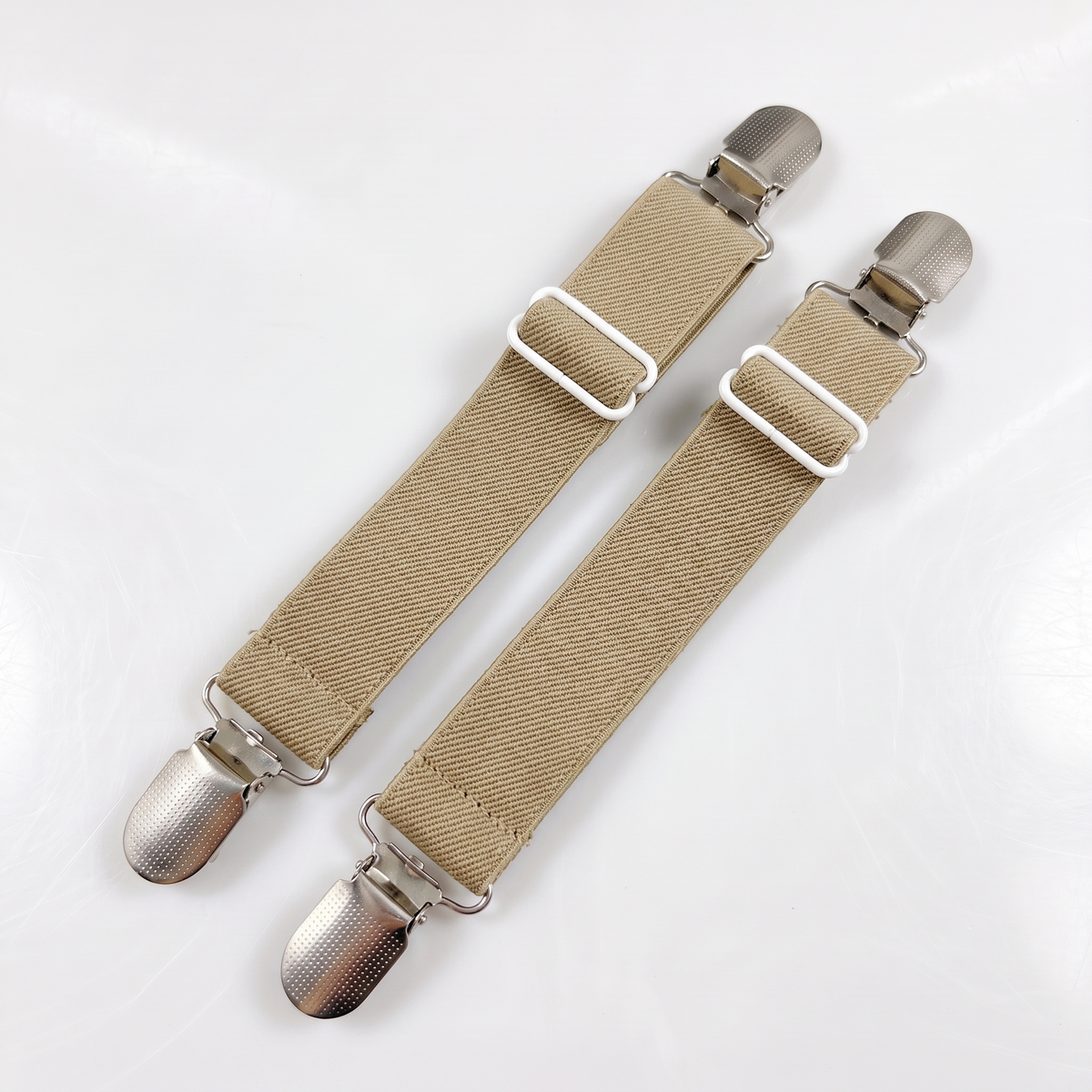 Attaches de maintien pour sabots – Beige