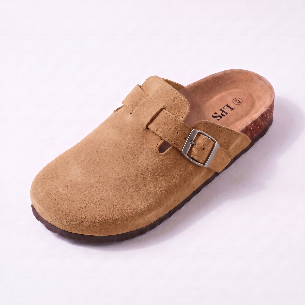 Sabot Oslo en daim marron