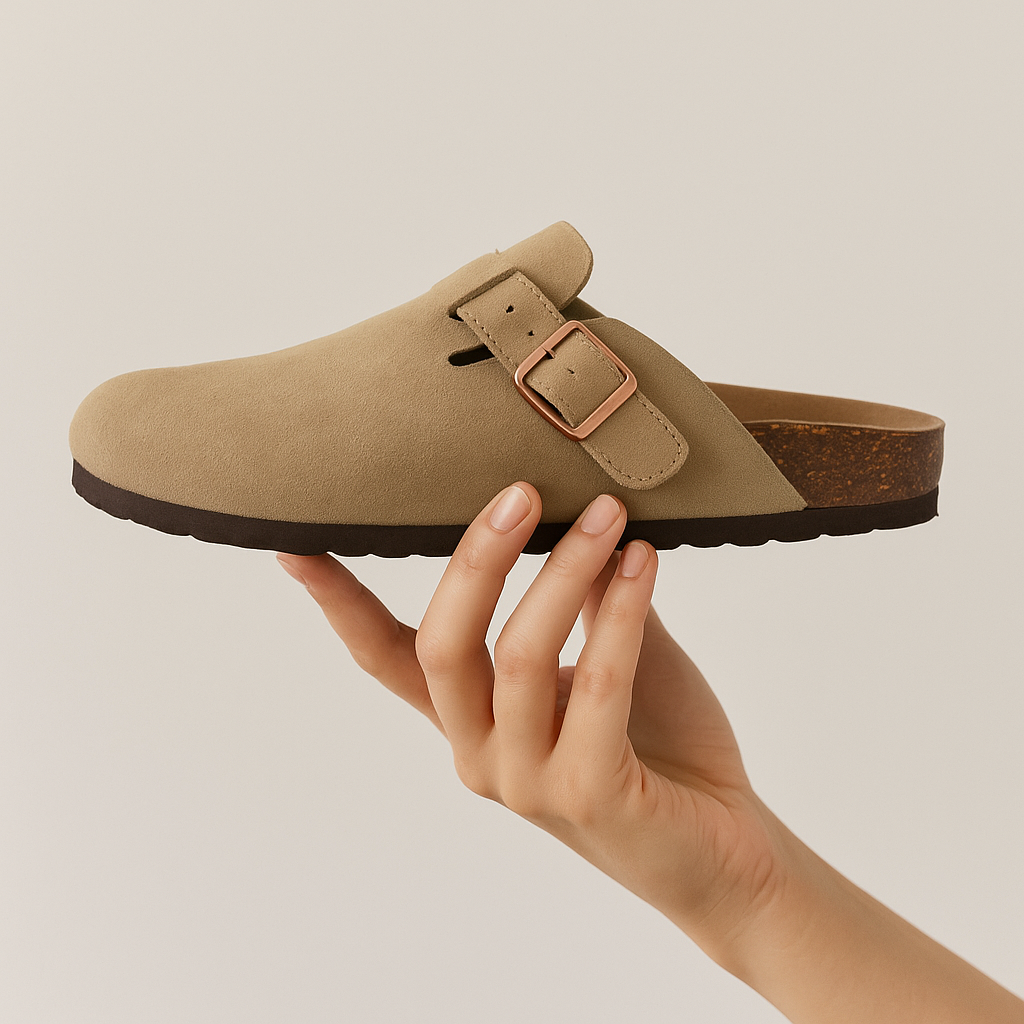 Sabot en daim Bostoni