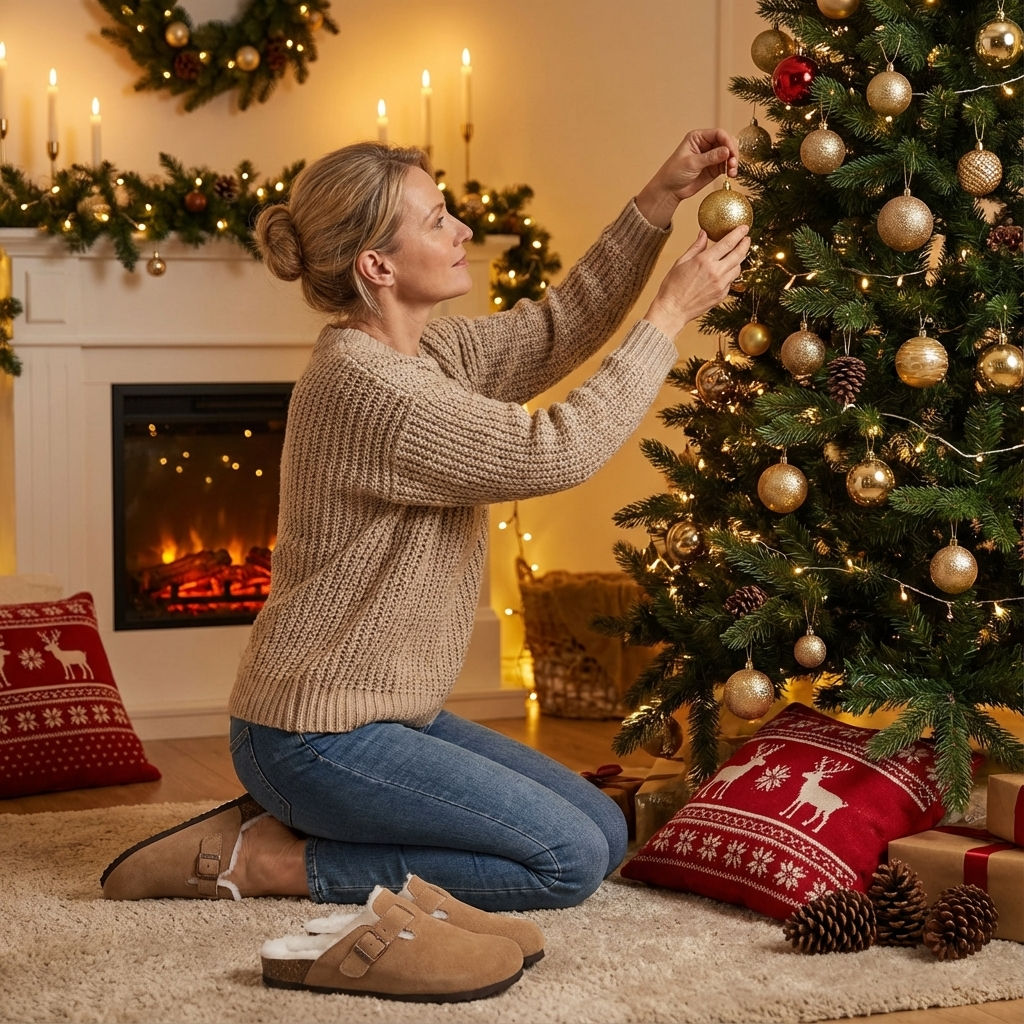 SABOT EN DAIM BOSTONI – Chaussures Fourrées