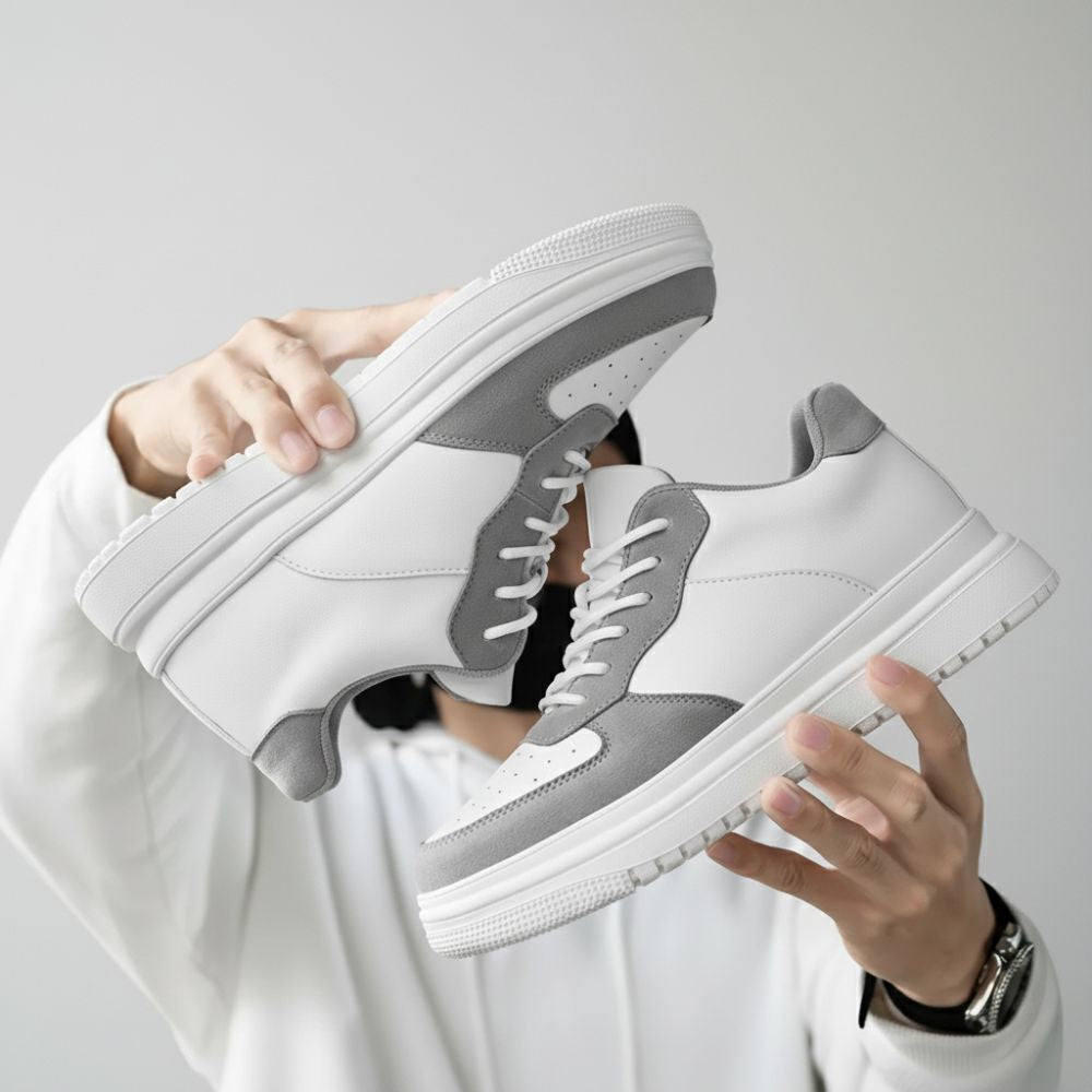 Chaussures Homme Rehaussantes +8 cm – Baskets Élégantes et Confortables