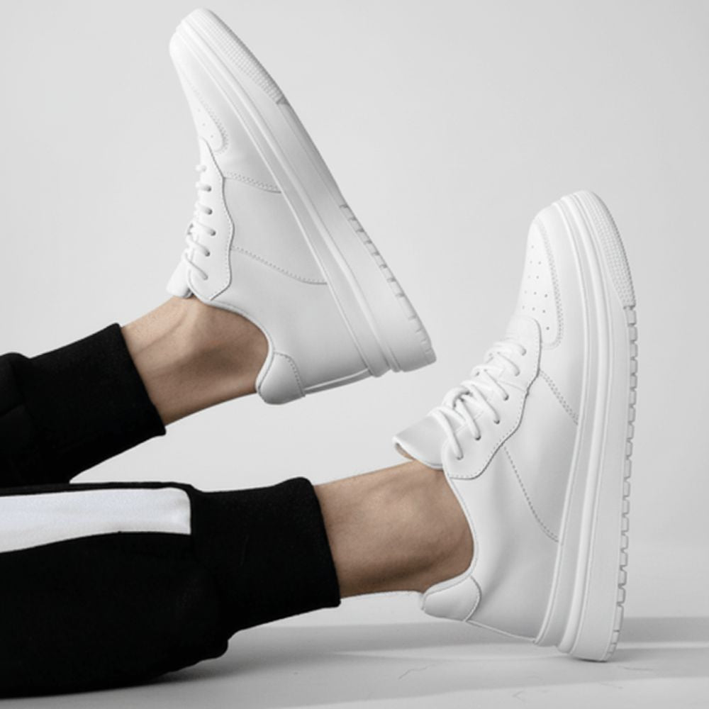 Chaussures Homme Rehaussantes +8 cm – Baskets Élégantes et Confortables