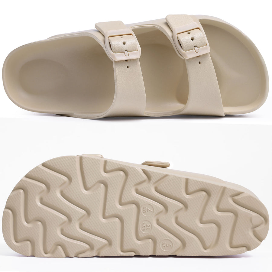 DuoSoft double strap sandals
