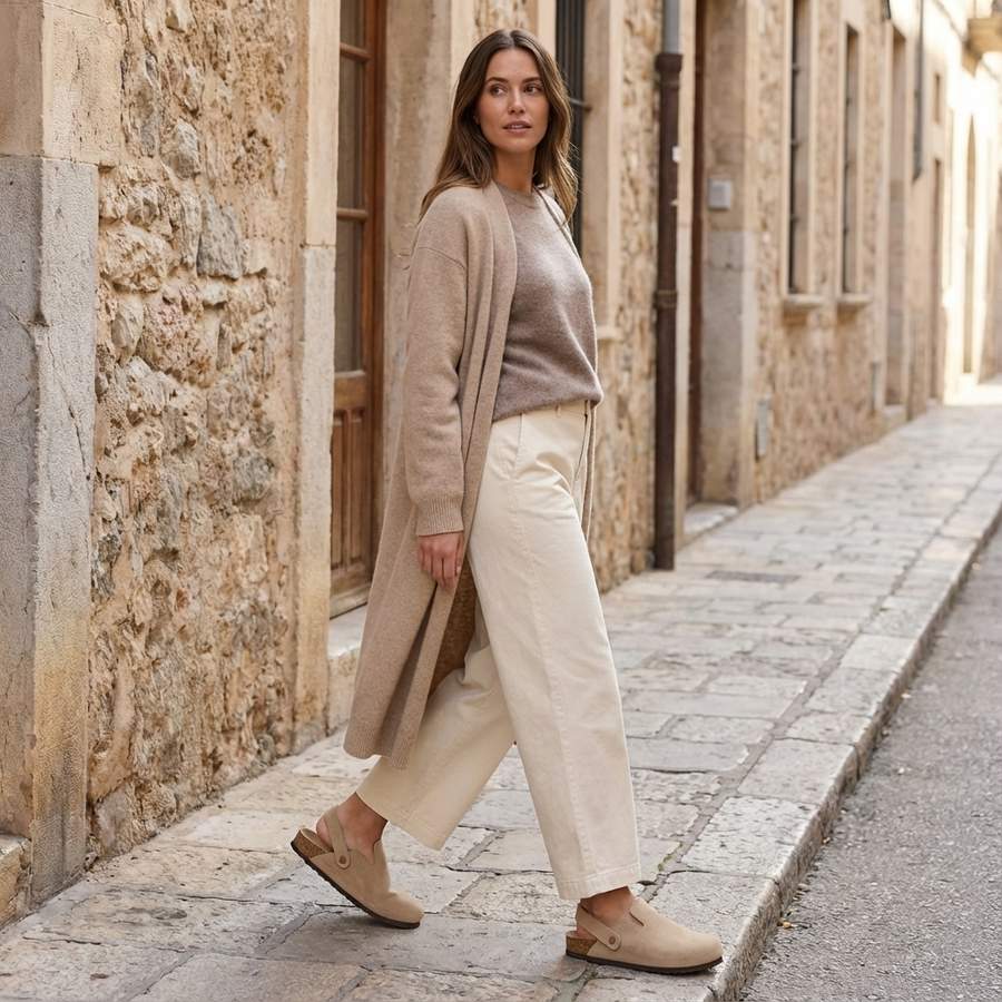 Tokio – Sabots Daim à Bride