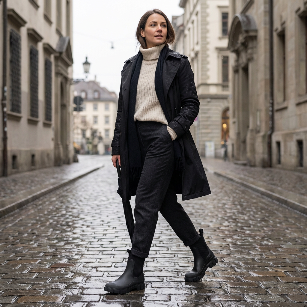 Bottines Chelsea imperméables