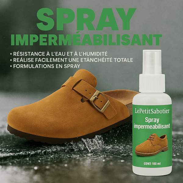 Spray Imperméabilisant + Raviveur Couleur Daim Nubuck Marron 200 Ml – Sulpo Protection 2 En 1 Chaussures Cuir Délicat – Made In Italy