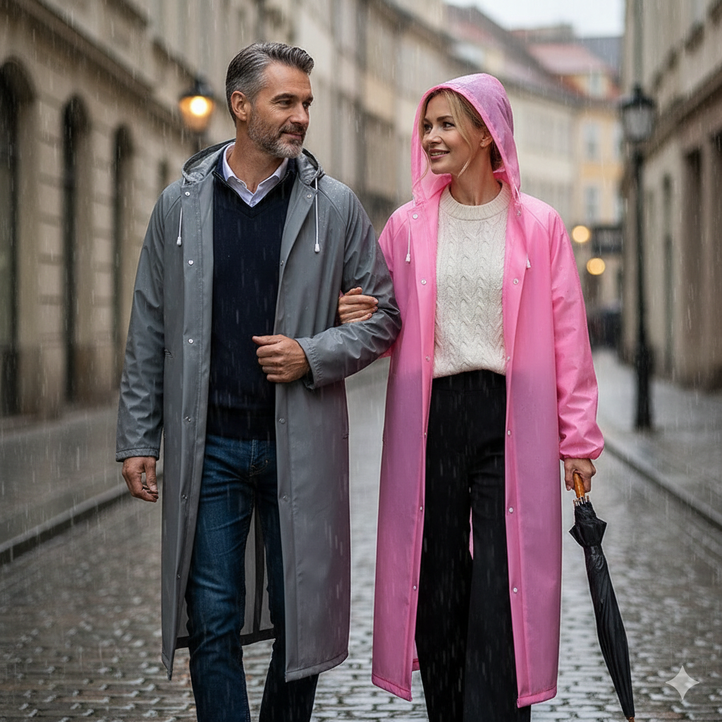 Veste de Pluie Longue