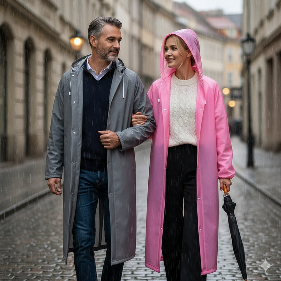 Veste de Pluie Longue