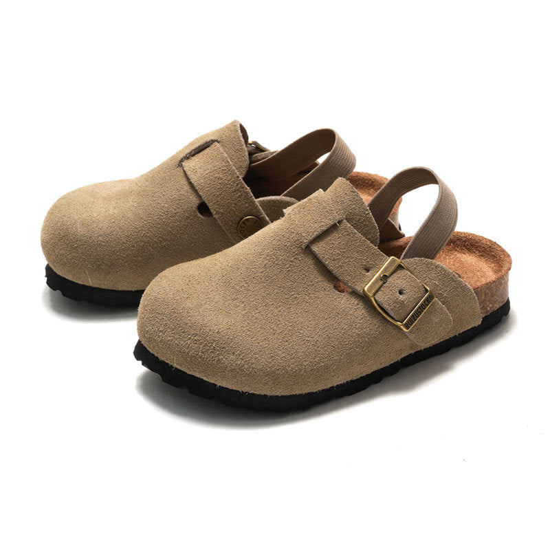 Boston Suede Clog Child