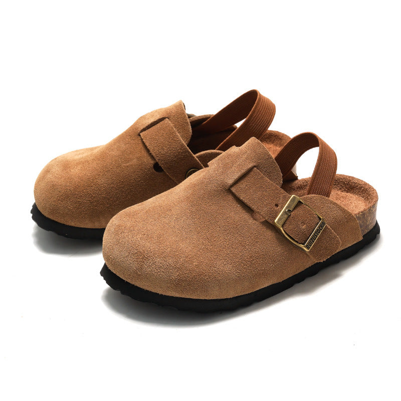 Boston Suede Clog Child