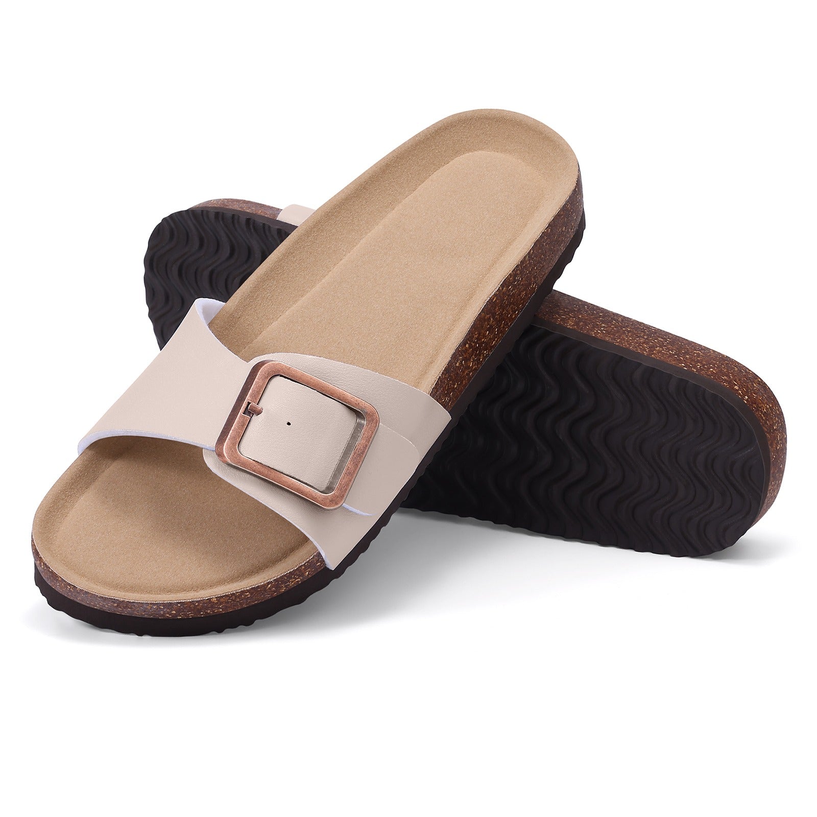 Sandales Confort Femme à Boucle – Semelle Ergonomique