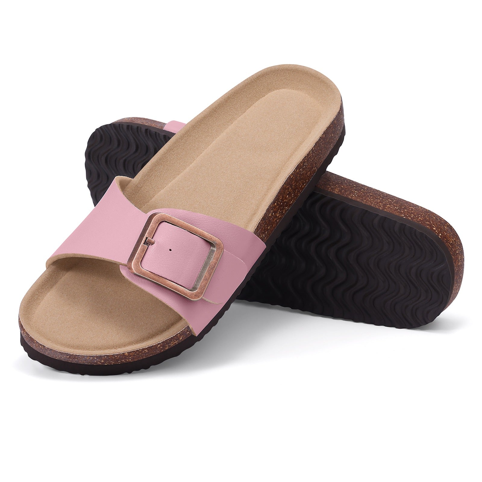Sandales Confort Femme à Boucle – Semelle Ergonomique
