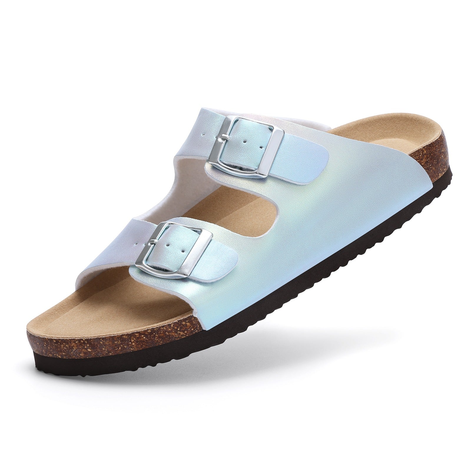 Sandales Confort Femme Double Boucle – Semelle Ergonomique