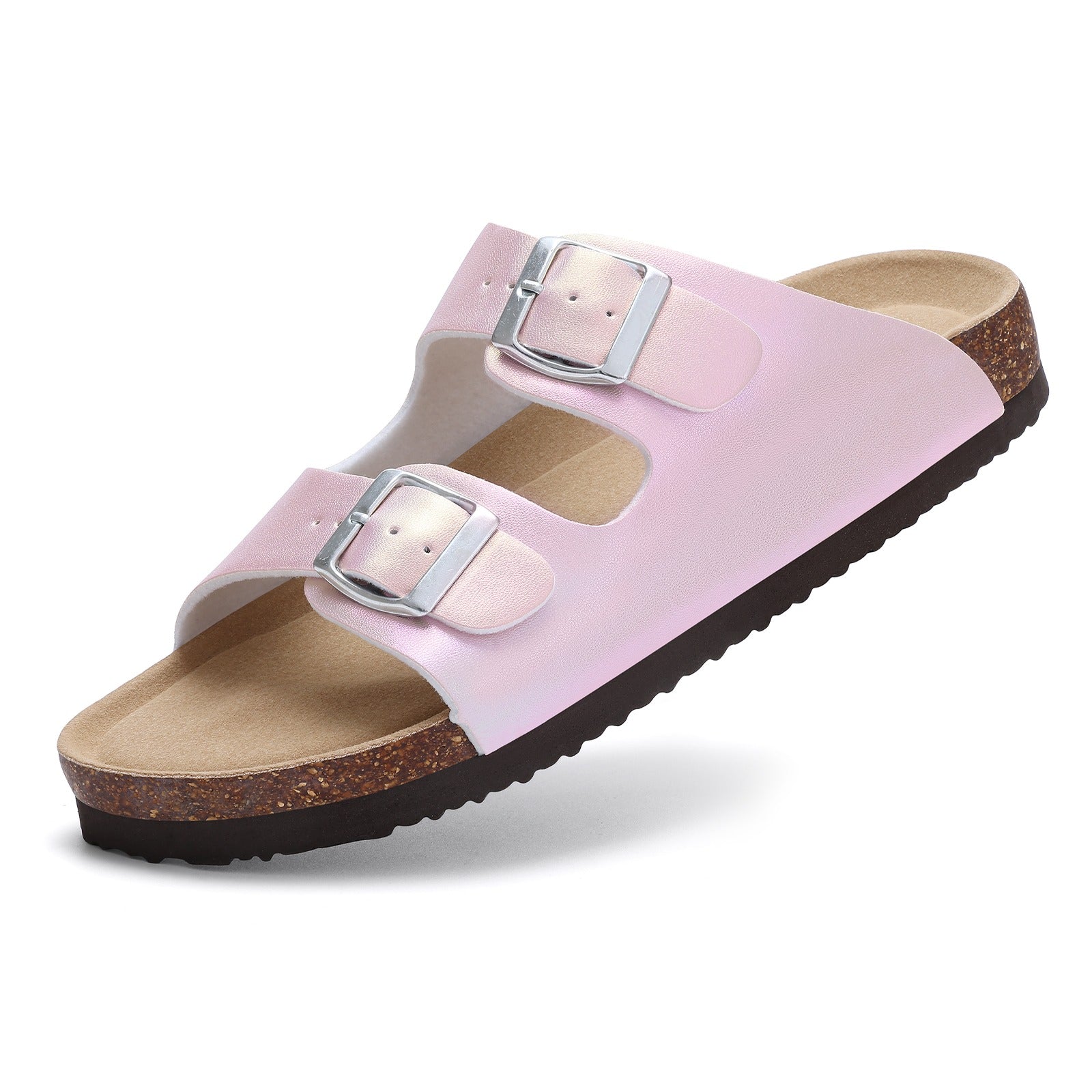 Sandales Confort Femme Double Boucle – Semelle Ergonomique