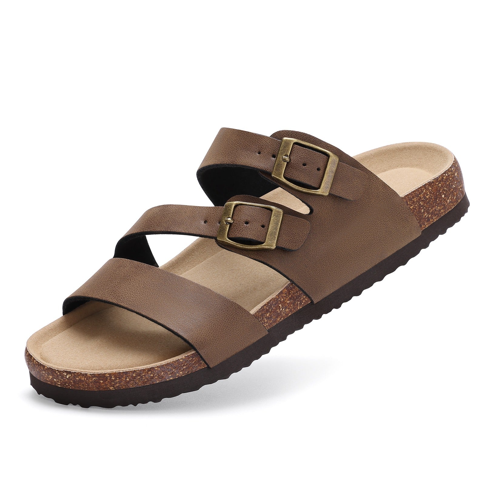 Sandales Confort Femme à Boucles Réglables – Semelle Ergonomique