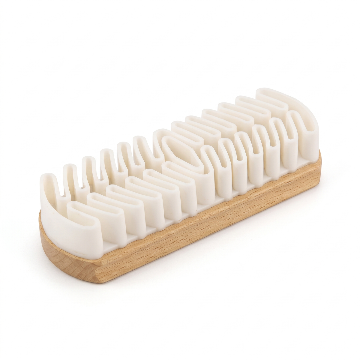 Brosse à daim LePetitSabotier en bois de hêtre et caoutchouc