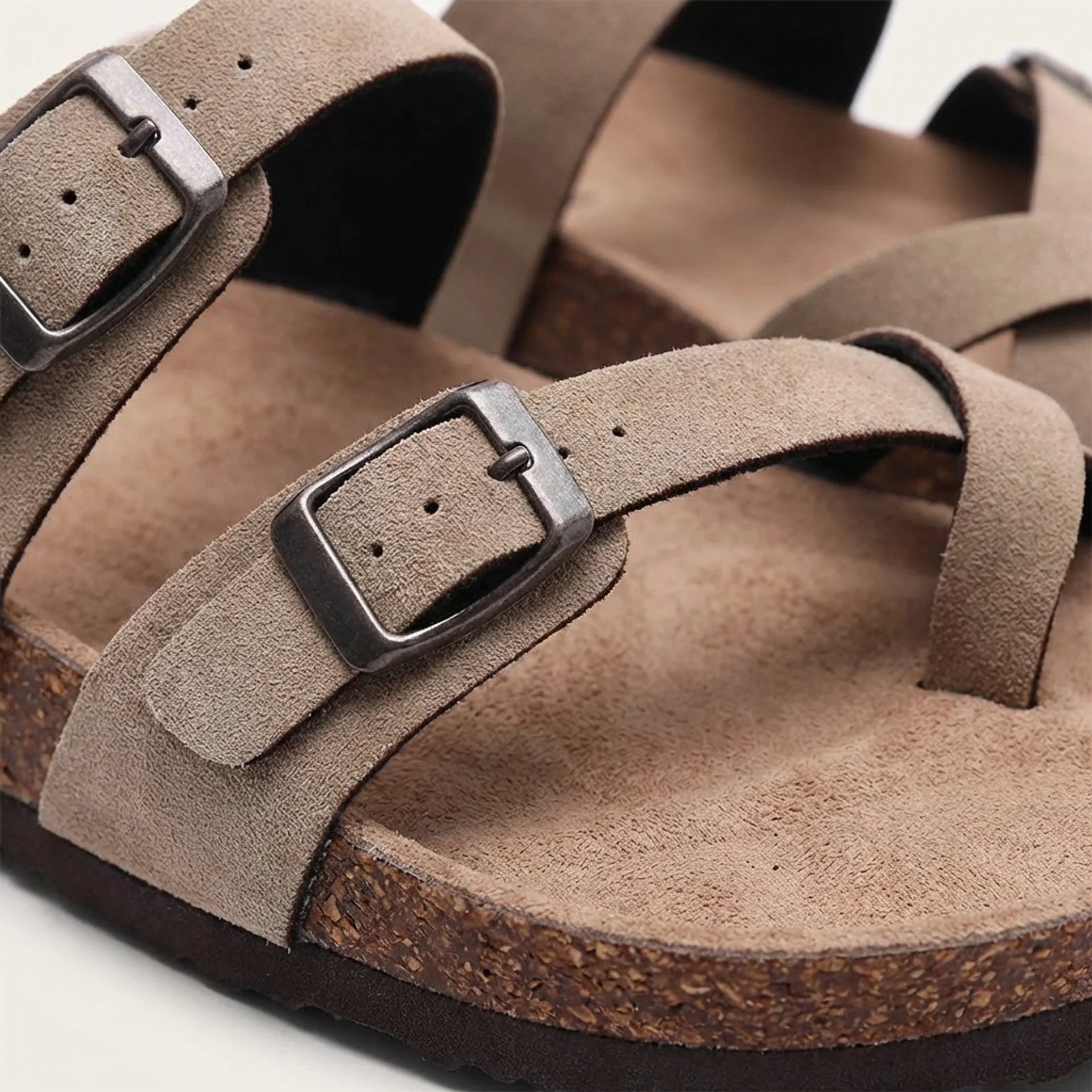 Sandales Confort Femme à Boucle – Semelle Ergonomique