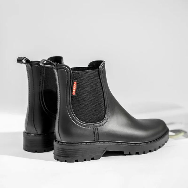 Bottes De Pluie Bogs Holly Chelsea Noires Taille 10 US - Imperméables, Neuves En Boîte