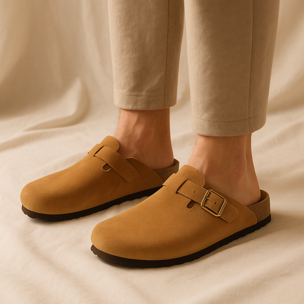 Sabot en daim Bostoni